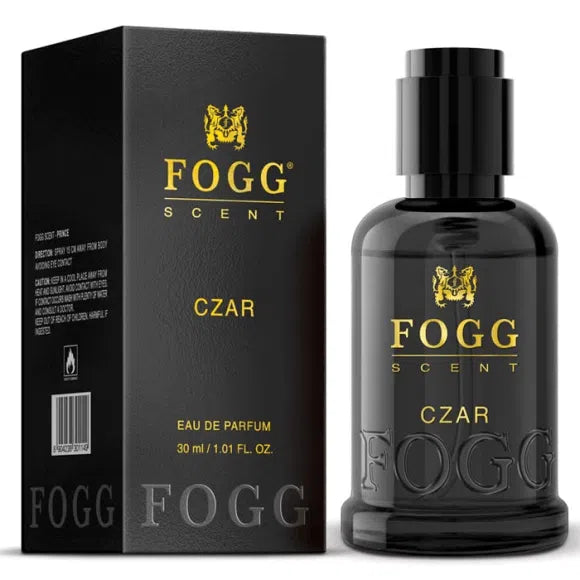 FOGG Czar 30ml Eau de Parfum – Bold Citrus & Musky Men’s Fragrance, Long-Lasting
